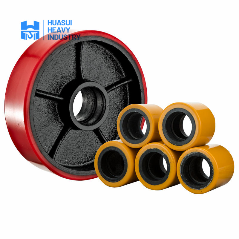 Factory Price chain hoist pulley wheels -
 Polyurethane wheels – Huasui