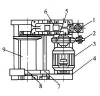 Winch structure diagram