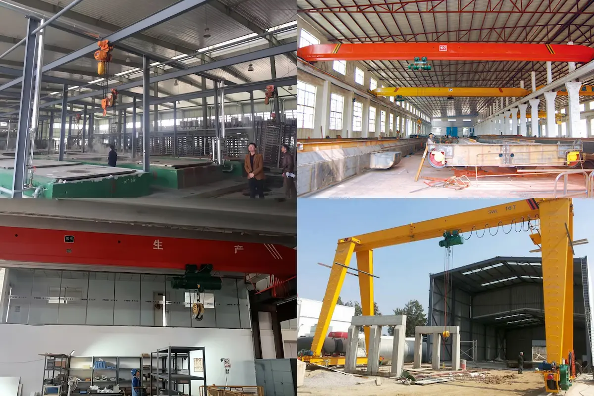 Different application scenarios of electric hoists