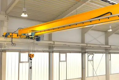 Custom 5-Ton Single Girder Overhead Crane End Carriages for Kazakhsta