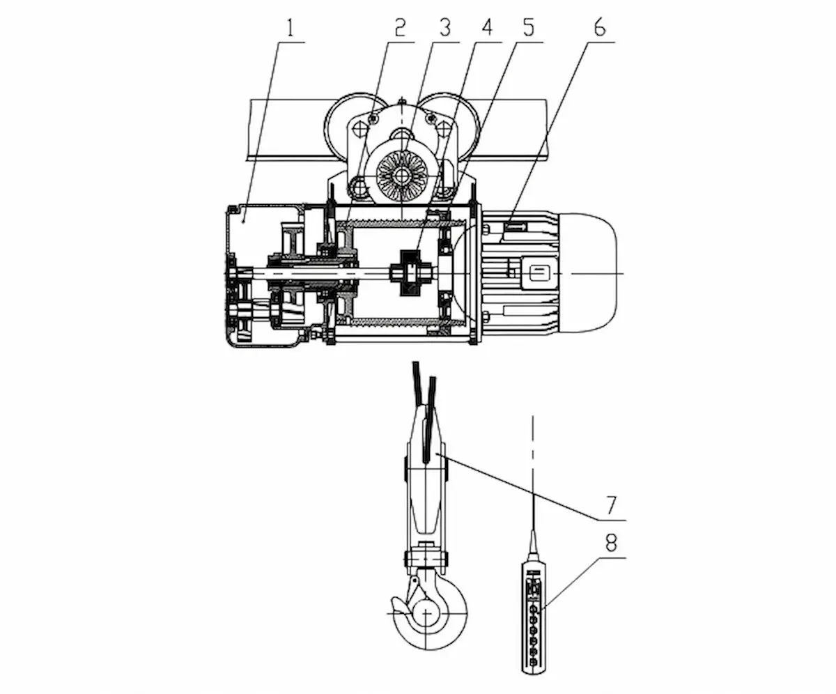 Traditional gourd structure diagram