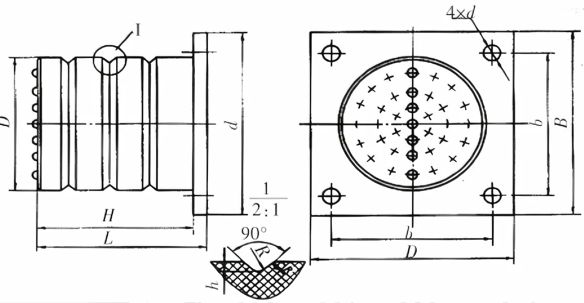 Crane buffer structure