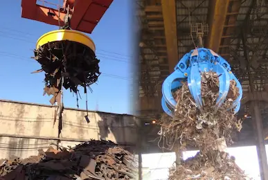 Electromagnet or Grab for Scrap Handling? A Comparison of Two Lifti...
