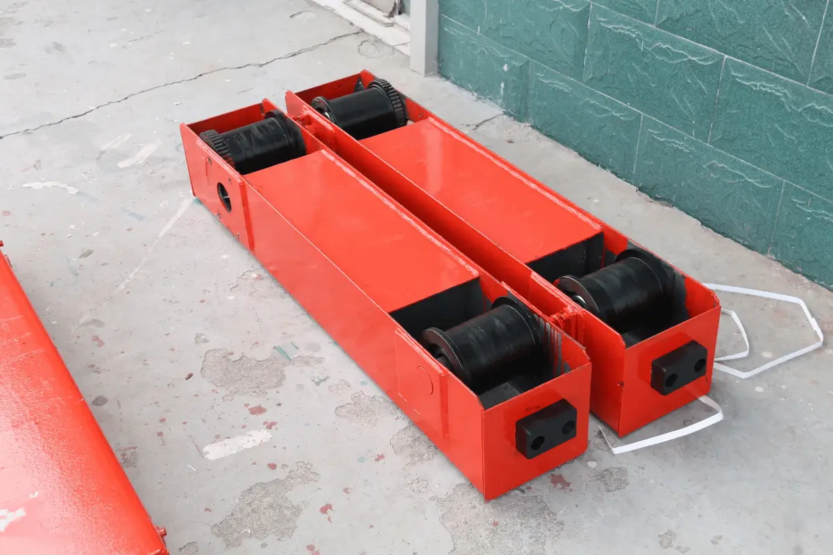 Single beam end beam